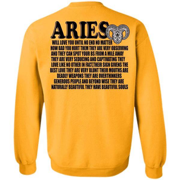 I Love Aries T Shirt, Aries Will Love You Sweatshirt