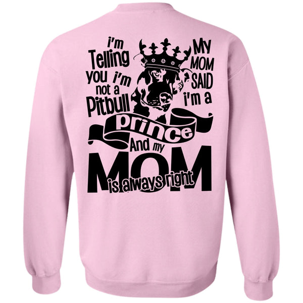 I Love Dog T Shirt, I'm Not A Pit Bull Sweatshirt