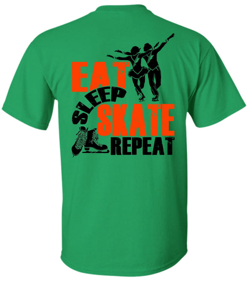 Eat Sleep Skate Repeat T Shirt, My Favorite T Shirt