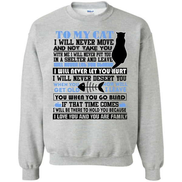 Coolest Cat Lover T Shirt, To My Cat Sweatshirt