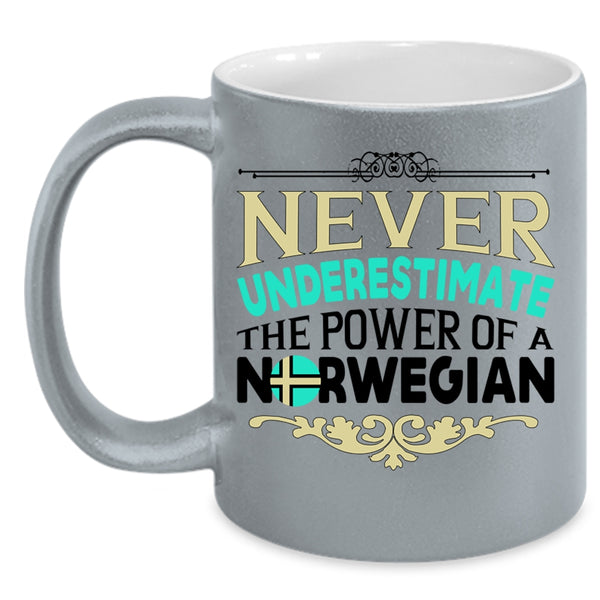 Awesome Norwegian Coffee Mug, The Power Of A Norwegian Accent Mug