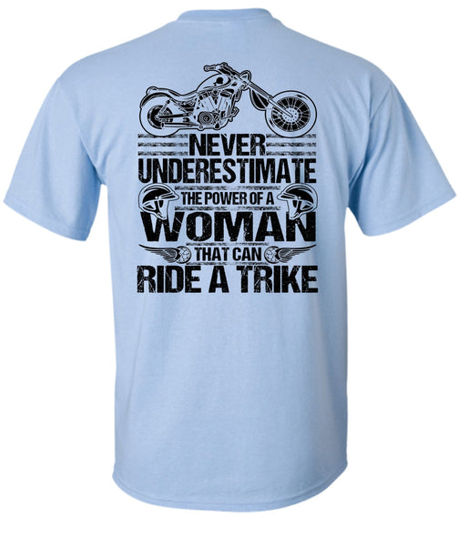 Ride A Trike T Shirt, I Love Biker T Shirt
