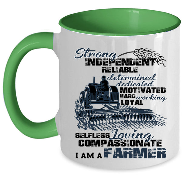 Cute Gift For Farmer Coffee Mug, I Am A Farmer Accent Mug