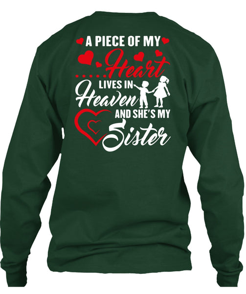 She's My Sister T Shirt, Lives In Heaven T Shirt