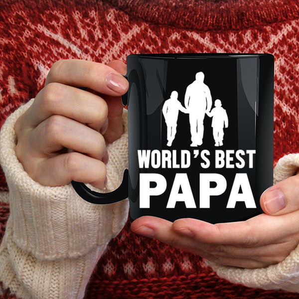 World's Best Papa Coffee Mug, Best Papa Ever Coffee Cup