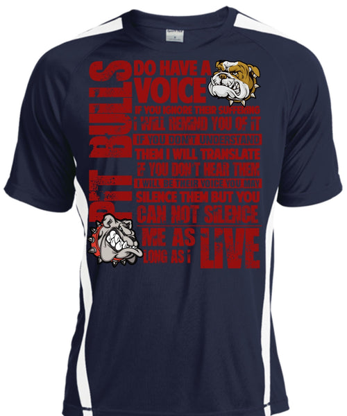 Pit Bulls Do Have A Voice T Shirt, I Love Pit Bull T Shirt, Cool Shirt