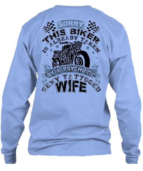 Tattooed Wife T Shirt, I Love Biker T Shirt