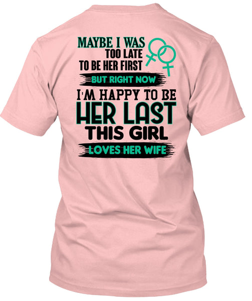 This Girl Loves Her Wife T Shirt, I Love Husband T Shirt