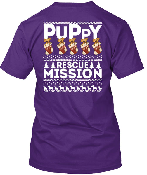 Puppy Rescue Mission T Shirt, This Girl Loves Christmas T Shirt