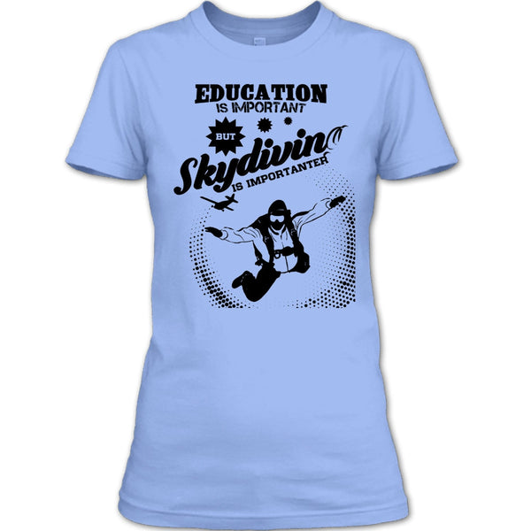 A black t-shirt with the shopify logo