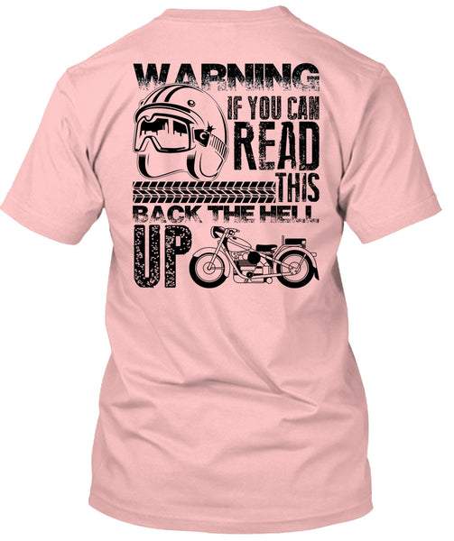 You Can Read T Shirt, I Love Biker T Shirt