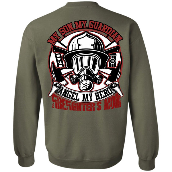 My Son My Guardian Angel T Shirt, I Love Firefighter Sweatshirt