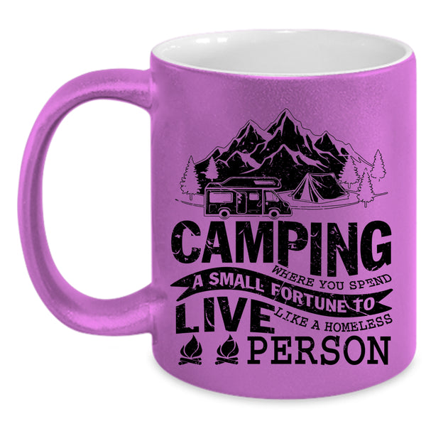 Cool Gift For Camper Coffee Mug, Camping Accent Mug