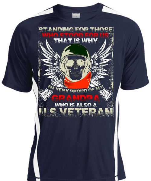 Grandpa Who Is Also US Veteran T Shirt, Being A Veteran T Shirt, Cool Shirt