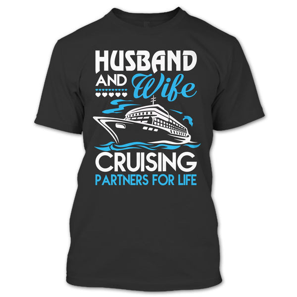 A black t-shirt with the shopify logo