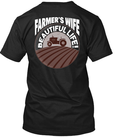 A black t-shirt with the shopify logo