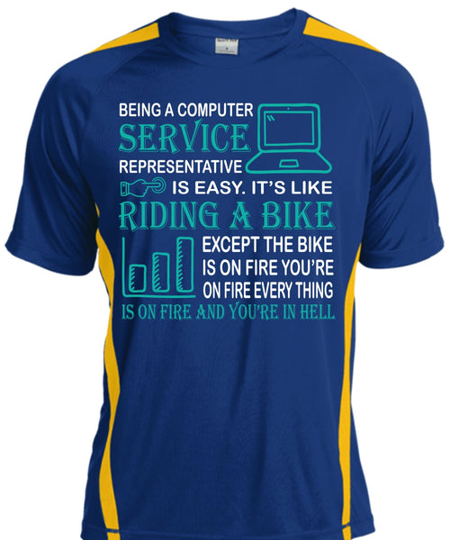 Being A Computer Service Representative Is Easy T Shirt, Job T Shirt