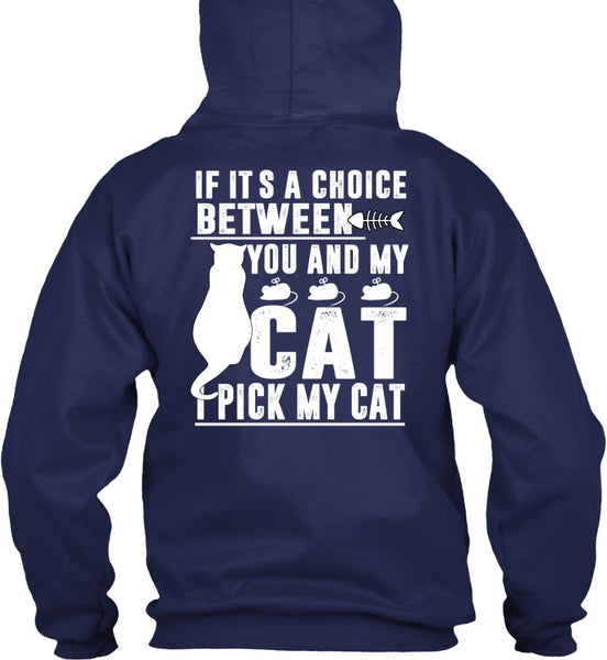 Between You And My Cat T Shirt, I Love My Cat T Shirt