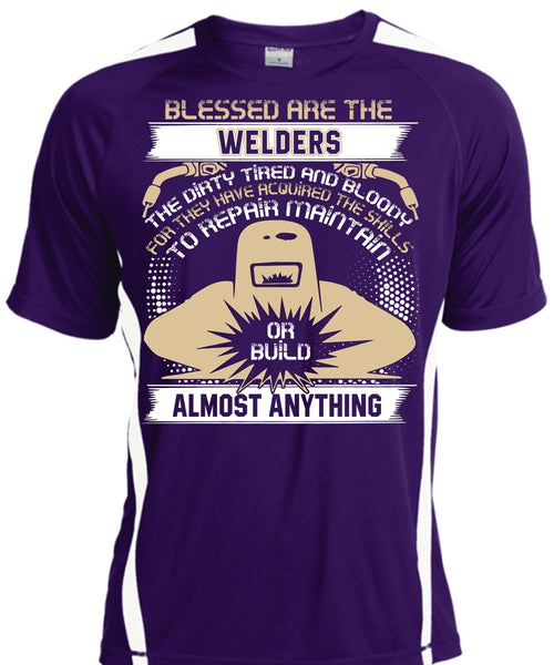 Blessed Are The Welders T Shirt, The Dirty Tired T Shirt, Cool Shirt
