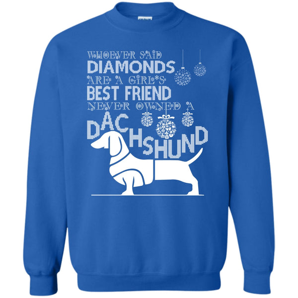 Never Owned A Dachshund T Shirt, Gift For Merry Christmas Sweatshirt