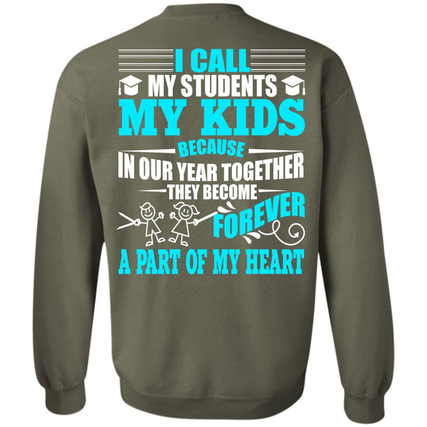 Part Of My Heart T Shirt, I Love Teacher Sweatshirt