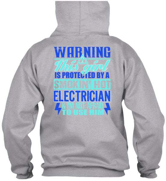 Smoking Hot Electrician T Shirt, I Love Electrician T Shirt