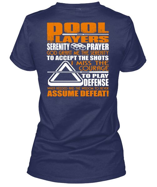 Pool Players T Shirt, I Miss The Courage T Shirt