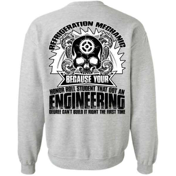 I Love Mechanic T Shirt, Refrigeration Mechanic Sweatshirt