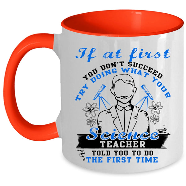 Awesome Gift For Teacher Coffee Mug, Science Teacher Accent Mug