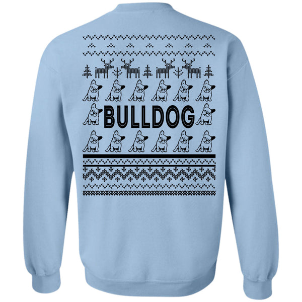 Merry Christmas T Shirt, I Love Bulldog Sweatshirt