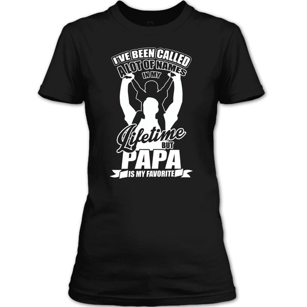 Papa Is My Favorite Name T Shirt, Happy Father's  Day T Shirt