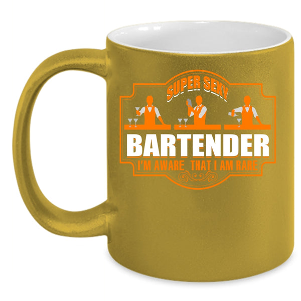 Bartender Coffee Mug, I'm Aware That I Am Rare Coffee Cup