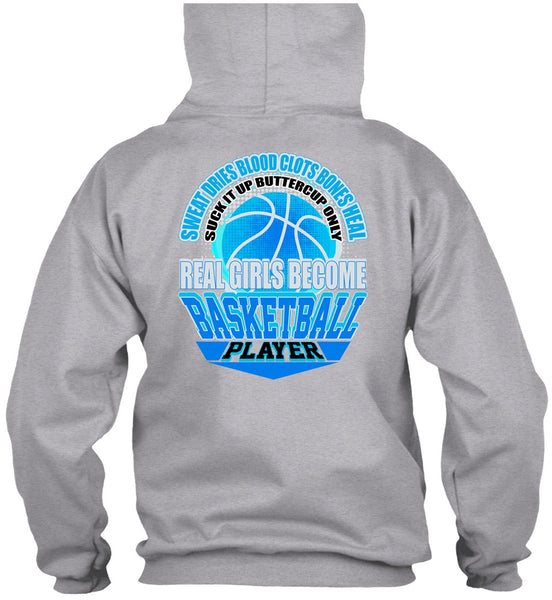 Real Girls Become Basketball Player T Shirt, I Love Basketball T Shirt