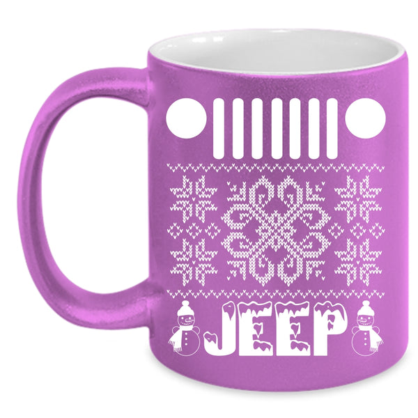 Jeep Coffee Mug, Christmas Gift For Jeep Driver Coffee Cup