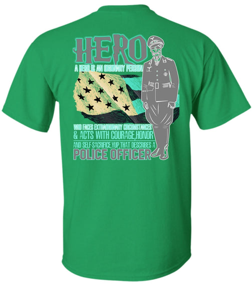 Police Officer T Shirt, I Love Police T Shirt