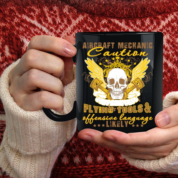 Aircraft Mechanics Coffee Mug, Cool Aircraft Mechanics Coffee Cup