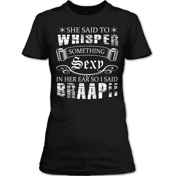 A black t-shirt with the shopify logo