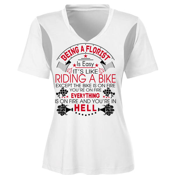Being A Florist Is Easy T Shirt, Being A Florist T Shirt, Awesome T-Shirts