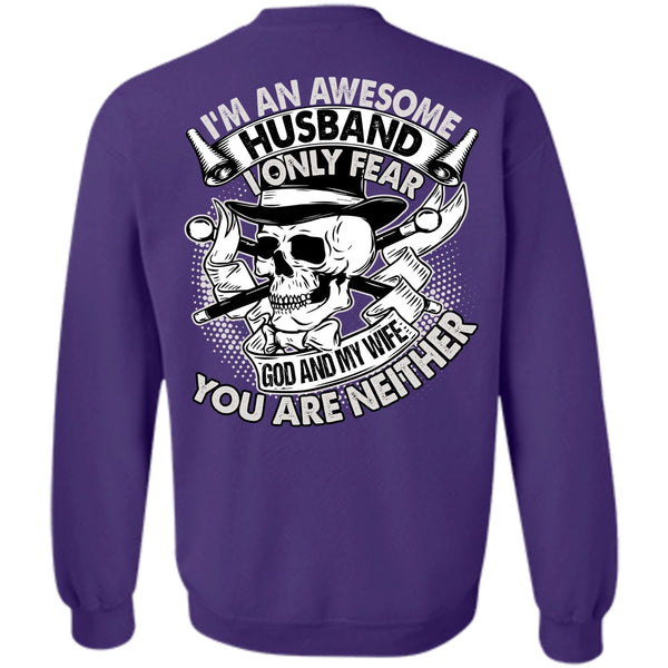 God And My Wife T Shirt, I Love Husband Sweatshirt