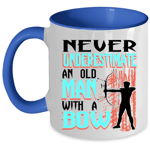 Awesome Grandpas Coffee Mug, An Old Man With A Bow Accent Mug