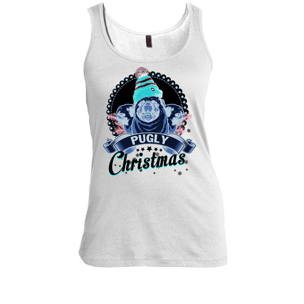 Pugly Christmas T Shirt, Coolest Merry Christmas T Shirt, Awesome t-shirts