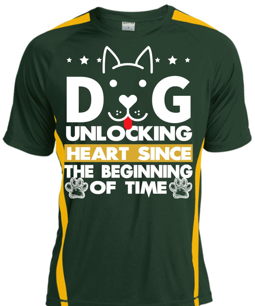 Dog Unlocking Heart T Shirt, My Favorite T Shirt, Cool Shirt