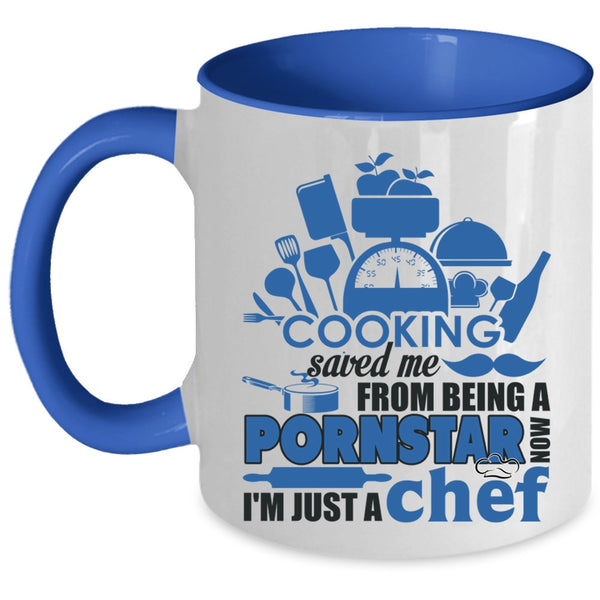 I'm Just A Chef Coffee Mug, Cooking Accent Mug