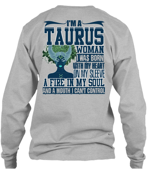 I'm A Taurus Woman T Shirt, I Love Taurus T Shirt