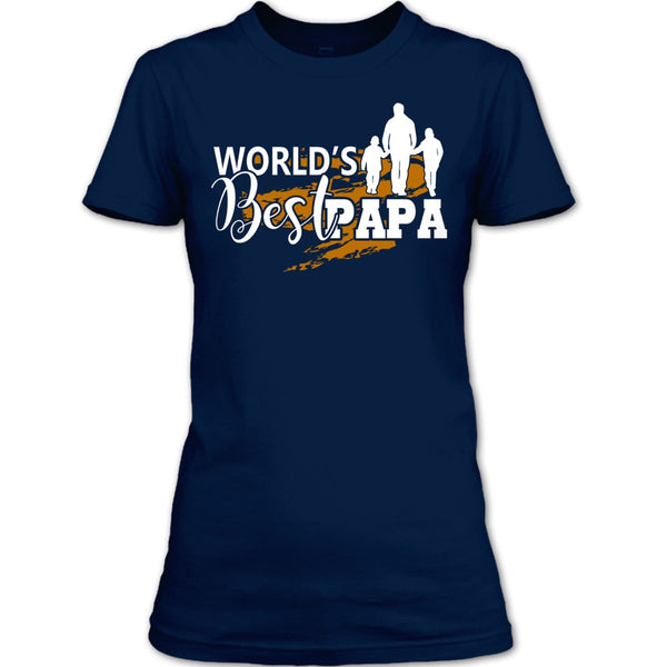 World's Best Papa T Shirt, Coolest Papa T Shirt