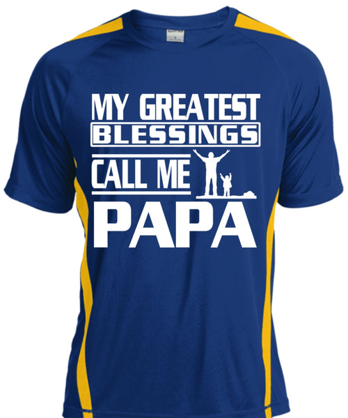 My Greatest Blessings Call Me Papa T Shirt, Father's Day T Shirt