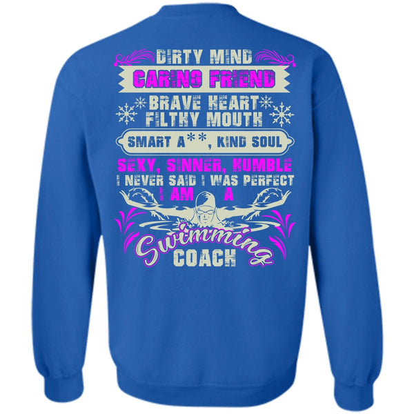 Dirty Mind Caring Friend T Shirt, I Love Swimming Sweatshirt