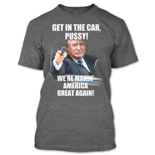 A black t-shirt with the shopify logo