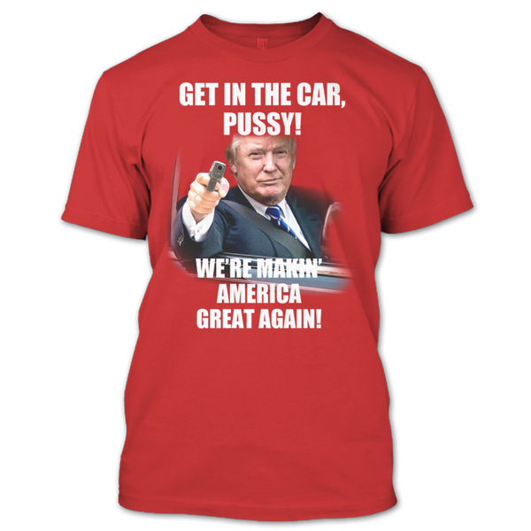 A black t-shirt with the shopify logo