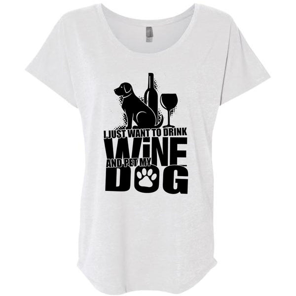 I Just Want To Drink Wine T Shirt, I Love Dog T Shirt, Awesome T-Shirts